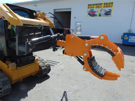 land honor skid steer attachments|landhonor skid steer rotating grapple.